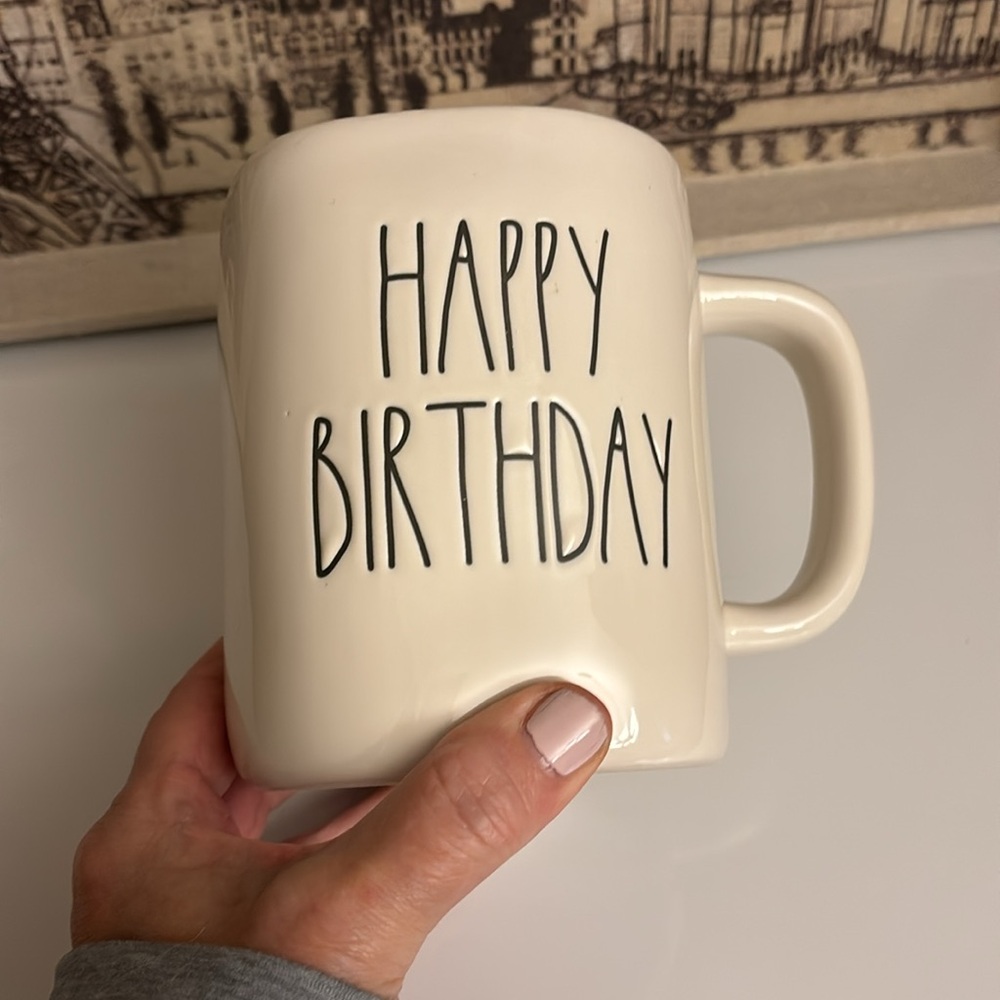 RAE DUNN “Happy Birthday” Mug by Magenta